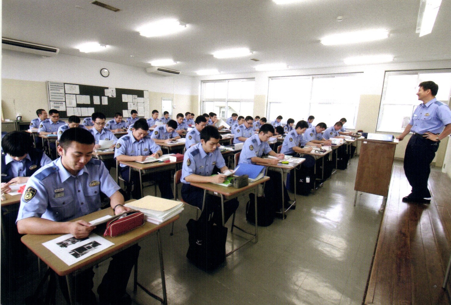 警察学校の1日