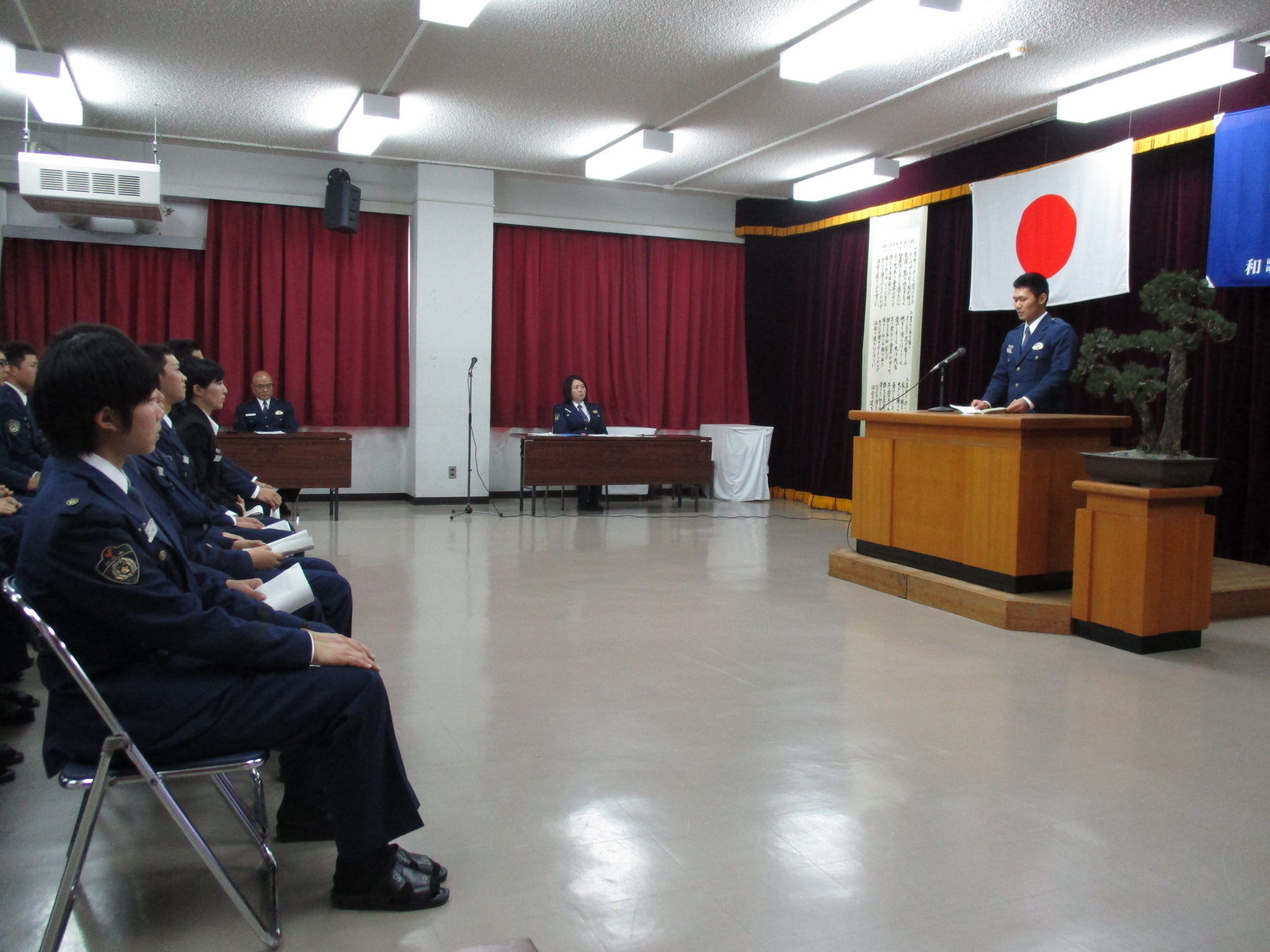 警察学校の年間行事