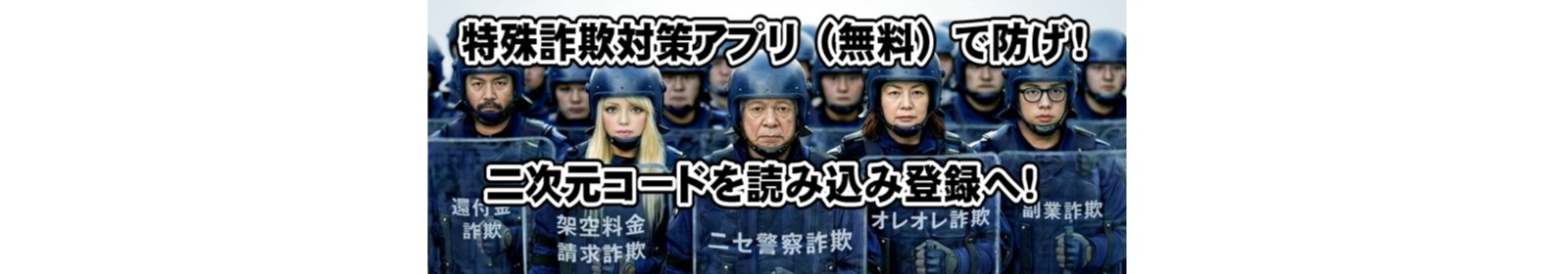 詐欺の電話はアプリでブロック！